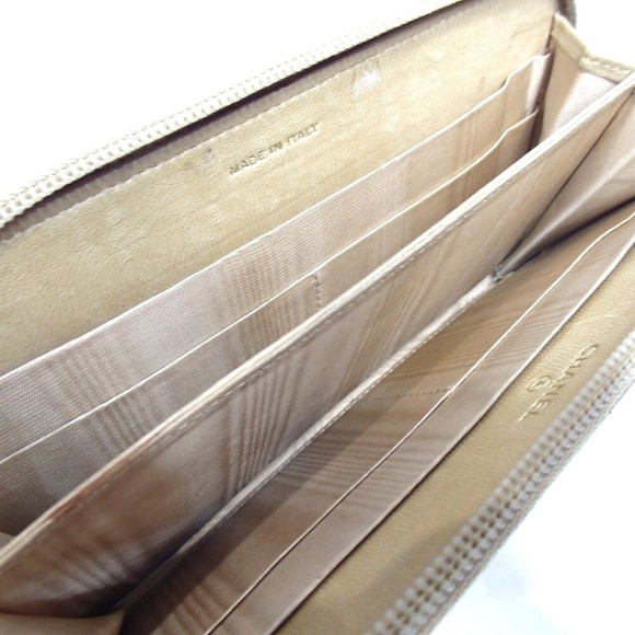 Auth CHANEL COCO Mark Caviar Skin Wallet 289C1072 - Picture 5 of 7